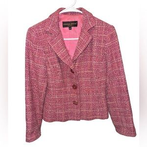Donna Ricco Blazer 6P Pink
